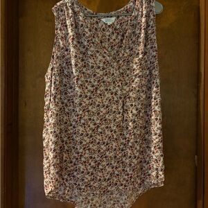 Market & Spruce Multicolor Floral Tank Top